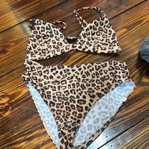 Summersalt Leopard Print Bikini